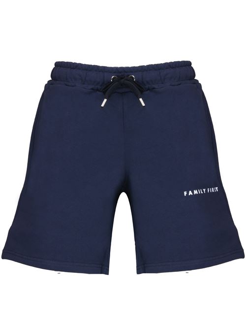 Midnight blue men's shorts Family first | JOSS2404DARK BLUE